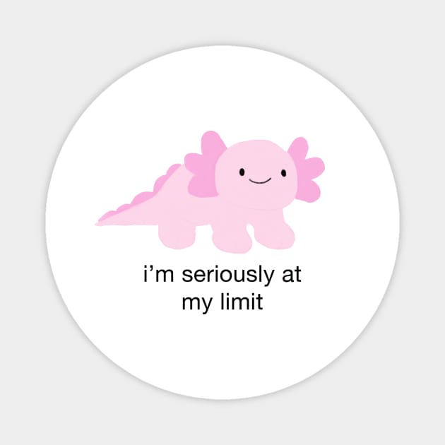 AT MY LIMIT Magnet by Existential's Store